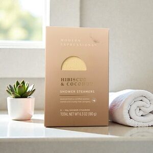 Hibiscus & Coconut Shower Steamers - set of 6